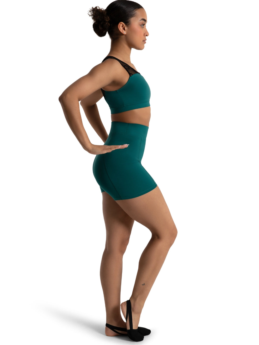 Majestic Lines Isabella Boy Short – Smooth-fitting and durable boy shorts - green